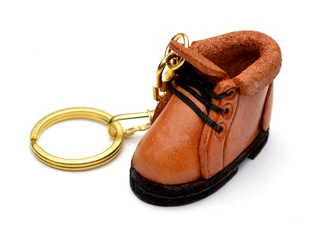 MOUNTAIN CLIMBING BOOT LEATHER KEYCHAIN VANCA