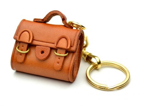 BUCKLES BAG LEATHER KEYCHAIN VANCA