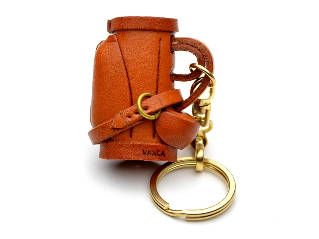 GOLF BAG LEATHER KEYCHAIN VANCA