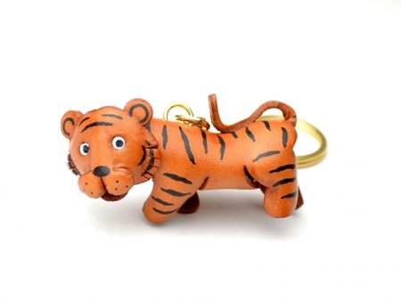 TIGER JAPANESE LEATHER KEYCHAINS VANCA