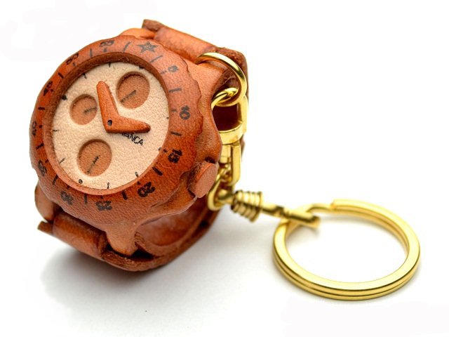 WATCH LEATHER KEYCHAIN VANCA