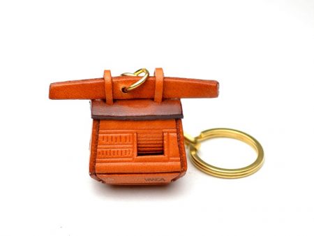 JAPANESE PALANQUIN LEATHER KEYCHAIN VANCA