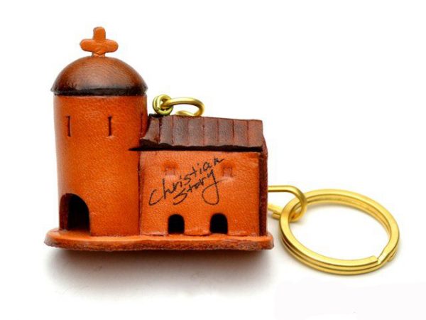 CHURCH LEATHER KEYCHAIN VANCA