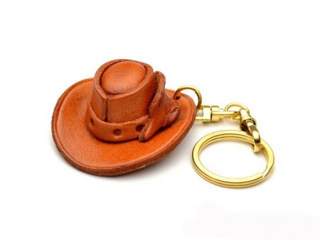 COWBOY HAT LEATHER KEYCHAIN VANCA