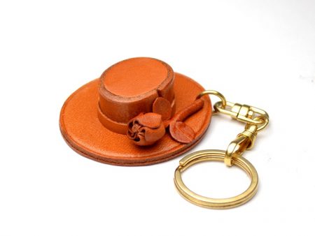 SPANISH HAT LEATHER KEYCHAIN VANCA