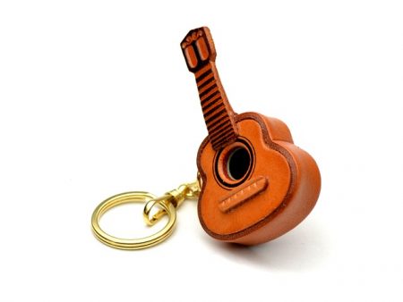 GUITAR LEATHER KEYCHAIN VANCA