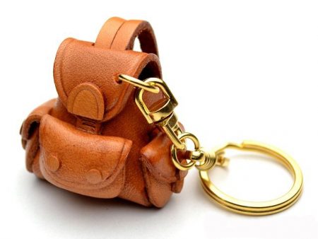 BACKPACK LEATHER KEYCHAIN VANCA