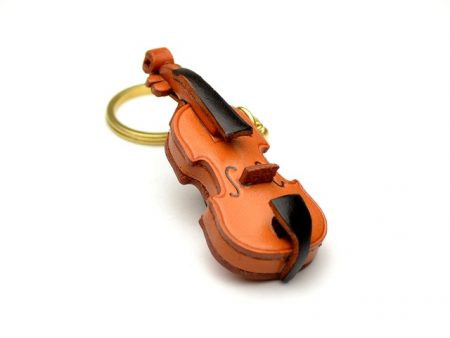 VIOLIN LEATHER KEYCHAIN VANCA