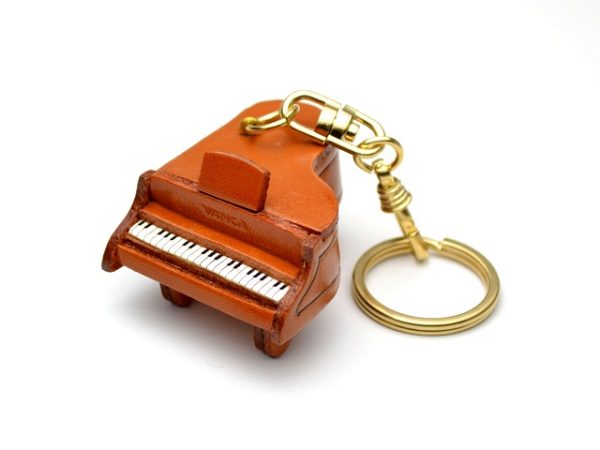 PIANO LEATHER KEYCHAIN VANCA