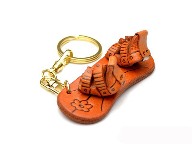 SNOWBOARD LEATHER KEYCHAIN VANCA