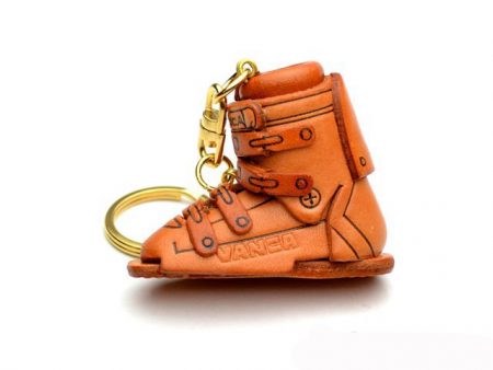 SKI BOOT LEATHER KEYCHAIN VANCA