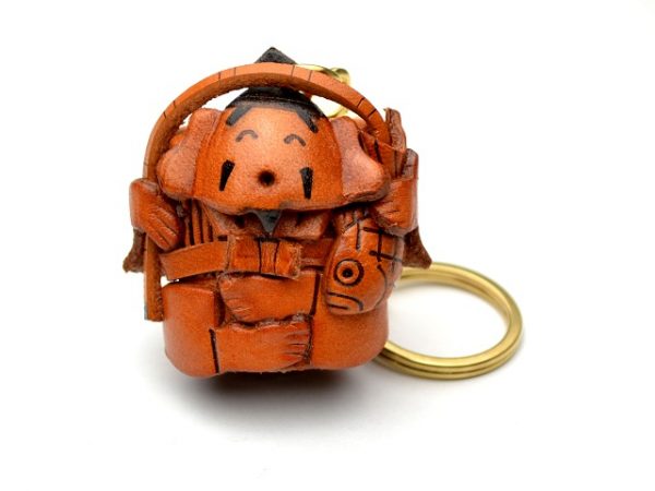 EBISU-GOD LEATHER KEYCHAIN VANCA