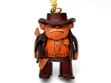 SHERIFF LEATHER KEYCHAIN VANCA