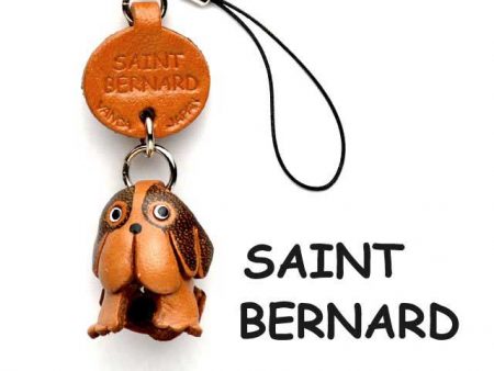 ST.BERNARD LEATHER CELLULARPHONE CHARM VANCA