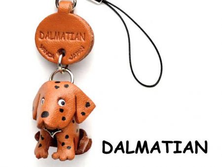 DALMATIAN LEATHER CELLULARPHONE CHARM VANCA