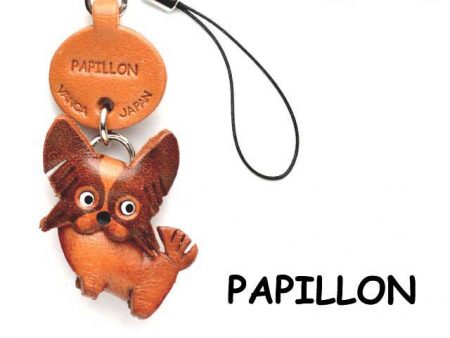 PAPILLON LEATHER CELLULARPHONE CHARM VANCA