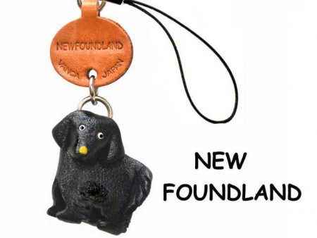 NEWFOUNDLAND LEATHER CELLULARPHONE CHARM VANCA