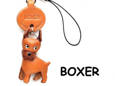 BOXER JAPANESE LEATHER CELLULARPHONE CHARM VANCA