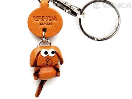 DOG LEATHER KEYCHAINS LITTLE ZODIAC MASCOT VANCA