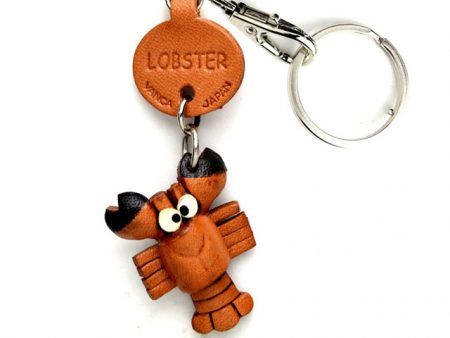 LOBSTER LEATHER KEYCHAINS FISH VANCA