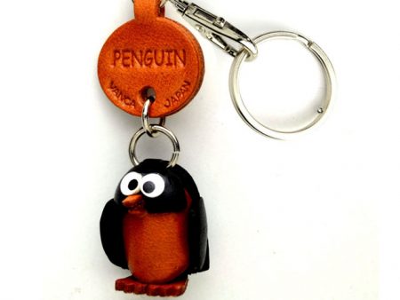 PENGUINE LEATHER KEYCHAINS FISH VANCA