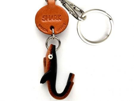 SHARK LEATHER KEYCHAINS FISH VANCA