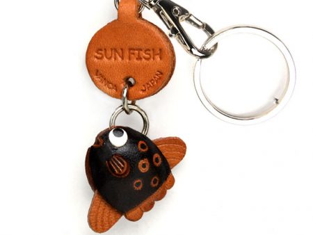 SUNFISH LEATHER KEYCHAINS FISH VANCA