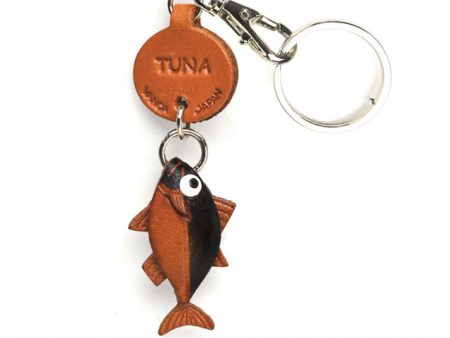 TUNA LEATHER KEYCHAINS FISH VANCA