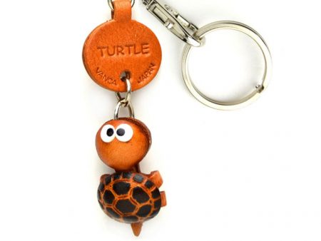 TURTLE LEATHER KEYCHAINS FISH VANCA