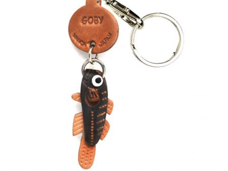 GOBY LEATHER KEYCHAINS FISH VANCA