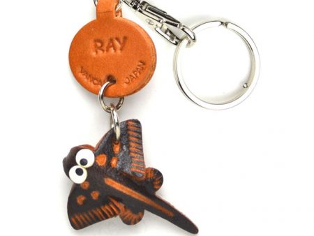 RAY LEATHER KEYCHAINS FISH VANCA