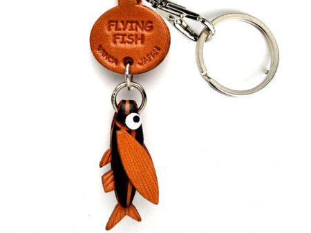 FLYING FISH LEATHER KEYCHAINS FISH VANCA