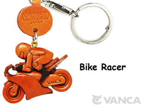 BIKE RACER LEATHER KEYCHAINS GOODS