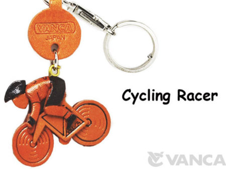 CYCLE RACER LEATHER KEYCHAINS GOODS