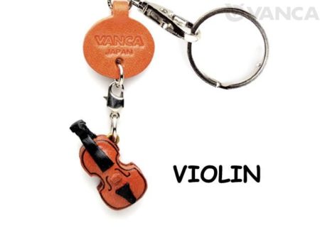 VIOLIN LEATHER KEYCHAINS GOODS