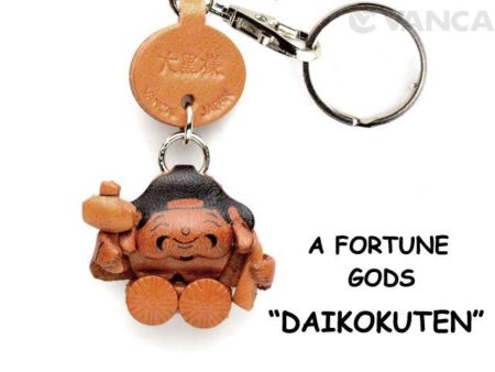 DIKOKU(GOD OF WELTH) LEATHER KEYCHAIN