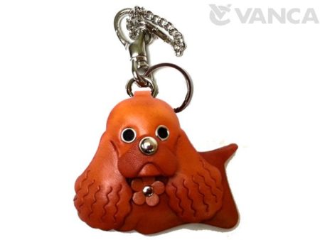 AMERICAN COCKER SPANIEL LEATHER DOG BAG CHARM