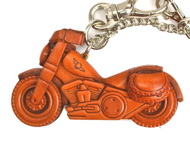 CHOPPER BIKE LEATHER GOODS BAG CHARM