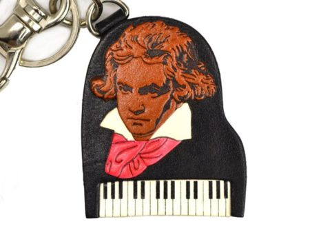 BEETHOVEN HANDMADE LEATHER GOODS BAG CHARM