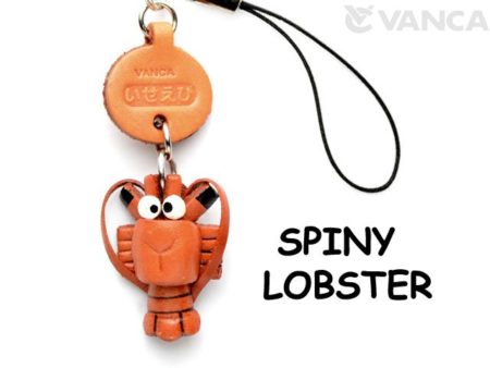 SPINY LOBSTER LEATHER CELLULARPHONE CHARM FISH
