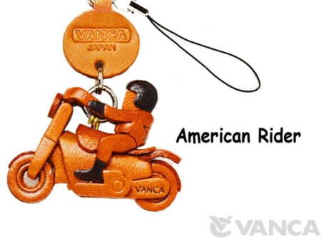 AMERICAN RIDER LEATHER CELLULARPHONE CHARM GOODS