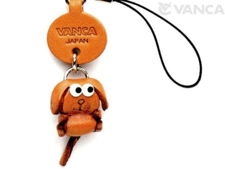 DOG LEATHER CELLULARPHONE CHARM ZODIAC MASCOT