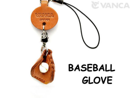 BASEBALL GLOVE LEATHER CELLULARPHONE CHARM GOODS