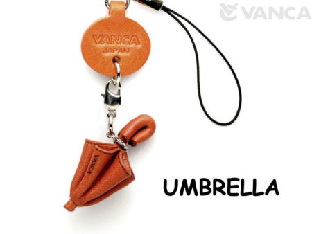 UMBRELLA LEATHER CELLULARPHONE CHARM GOODS