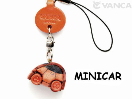 MINICAR LEATHER CELLULARPHONE CHARM GOODS