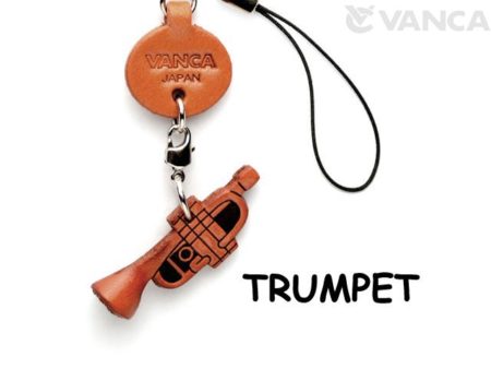 TRUMPET LEATHER CELLULARPHONE CHARM