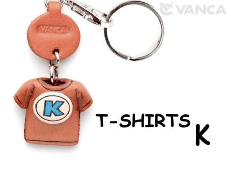 K(BLUE) LEATHER KEYCHAINS T-SHIRT