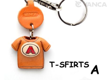 A(RED) LEATHER KEYCHAINS T-SHIRT