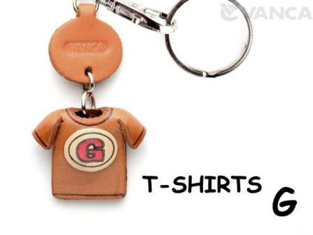 G(RED) LEATHER KEYCHAINS T-SHIRT