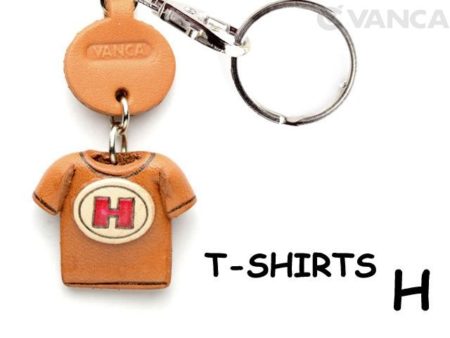 H(RED) LEATHER KEYCHAINS T-SHIRT